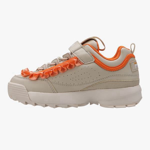 Zapatillas Fila Niñas Beige / Naranjas - Disruptor 2 Kd Frill - España 564392XQL